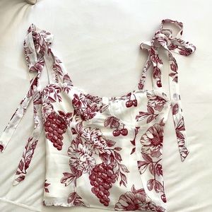 Reformation Blanca Top